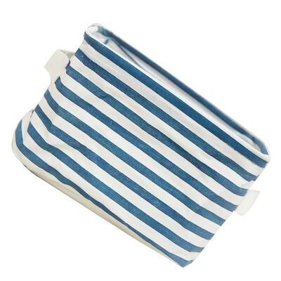 

Foldable Bathroom Dirty Clothes Laundry Storage Buckets Waterproof Toy Box Cotton Linen Waterproof Necktie Socks Basket