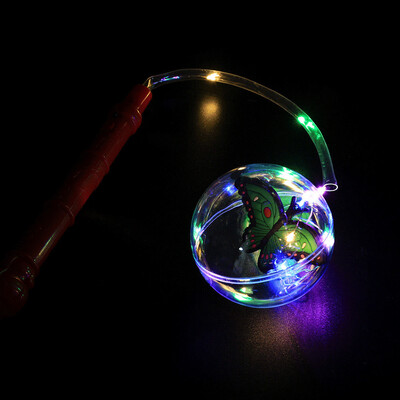 

Tailored Flashing Clear BoBo Ball LED Light Flexible Lamp Xmas Party Decor Children Toys