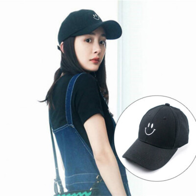 

Hat girl Yang Mi with korean version of the star baseball cap couple bending eaves cap sun hat mens summer tide wholesale