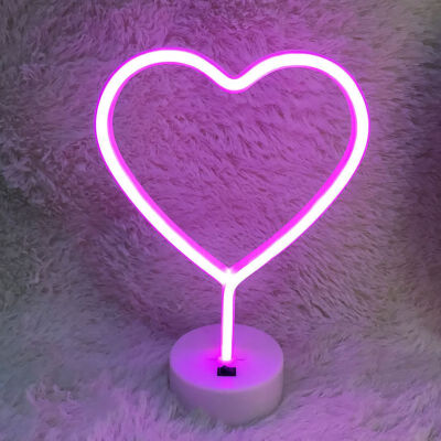 

45V Neon LED Night Lamp Table Night Lights Flamingo Battery For Home Wedding Christmas Decoration With IP42