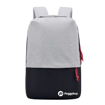 

Unisex Canvas Backpack Laptop Shoulder Bag Square USB Pack Casual Schoolbag