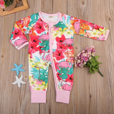 

Hot Sale Newborn Baby Boy Girl Flower Floral Romper Bodysuit Jumpsuit Outfit Clothes