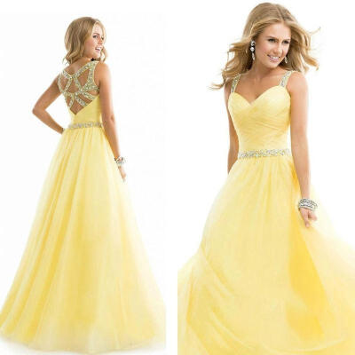 

Long Formal Prom Dress Cocktail Party Ball Gown Evening Bridesmaid Dress