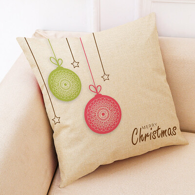 

Tailored Christmas Home Decor Cushion Cover Graffi Style Throw Pillowcase Pillow Covers