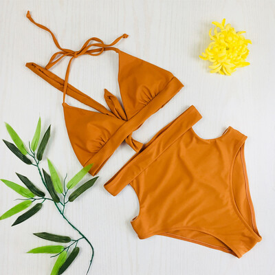 

Roseonmyhand Women Girls Bikini Padded Halter Bathing Sexy Two Pieces Set Swimsuit Swimwear