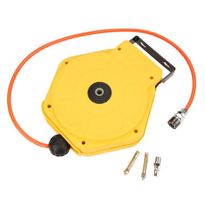 

Greensen 8m PU Pneumatic Hose Automatic Retractable Hose Reel With 14in Air Inlet Connector