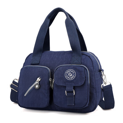 

Old&middle-aged ladiesbags with one shoulder slanting bag Mothers leisure printed bags Oxford canvas nylon bags