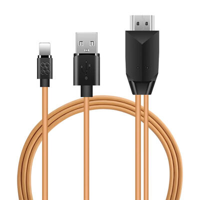 

8Pin to 1080P HDMI HDTV AV TV Adapter Cable Cord Wire for iPhone 678X