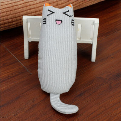 

Funny Interactive Crazy Cat Toy Pet Kitten Chewing Toy Teeth Grinding Catnip Toys Claws Thumb Bite Cat mint For Cats Cat Kickers