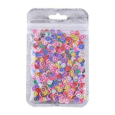 

500pcs Smile Soft Clay Nail Art Stickers DIY Nails Decals Manicure Tools