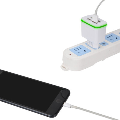 

Greensen Universal 4 Ports USB Charger Charging Head EU Plug for Smartphone Tablet