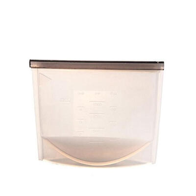 

1500ml Reusable Vacuum Silicone Food Bag Sealer Fridge Food Storage Bags