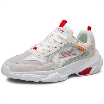 

Thick-bottomed flat-bottomed round sports shoes