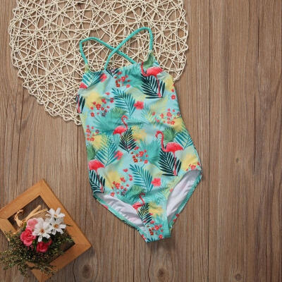 

Toddler Kids Baby Girls One Piece Swimsuit Beach Tankini Bikini Swimwear Bathing Suit Beachwear