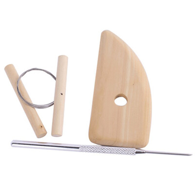 

Siaonvr 8pcs Wood Pottery Clay Pottery Casting Tools For Children Sculpture