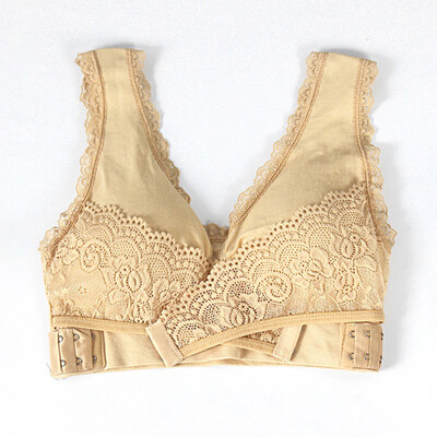

Womens Sheer Bra Unpadded Lingerie Open Cup Bralette Bustier Mesh Lace Crop Top