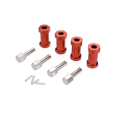 

Tailored 4pcs 25mm Extension Connector 12mm Wheel Hub Hex-Drive Adapter For 110 RC Car