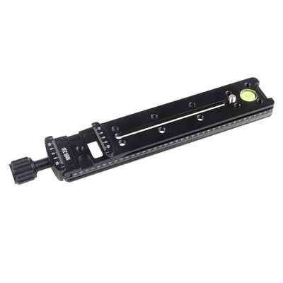 

Andoer NNR-200 200mm Professional Rail Nodal Slide Metal Quick Release Clamp for DSLR Cameras Camcorder DV