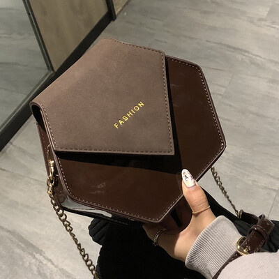 

Tailored Fashion Women Leather Crossbody Bag Candy Messenger Bag Chain Beach Bags