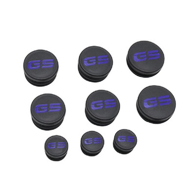 

9 PCS Motorcycle Frame Plug Kit Protector Cover Hole Cover Frame Plugs Decorative Cover Replacement for BMW R1200GS R1250GS Advent