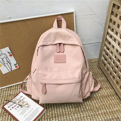 

Ins bag girl Korean version of high school students campus simple Hundred-sein-sen department of the ancient sense of girl backpac