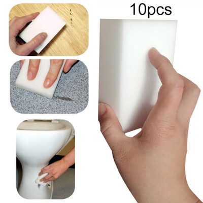 

10Pcs Kitchen Dish Bowl Washing Cleaning Magic Sponge Pad Oil Dirt Removal Tool