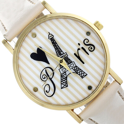 

New Design Leather Band Analog Quartz Vogue Wrist Watch Mens Women Watches Brand Luxury Wristwatch Clock Hour Montre Femme &Ff