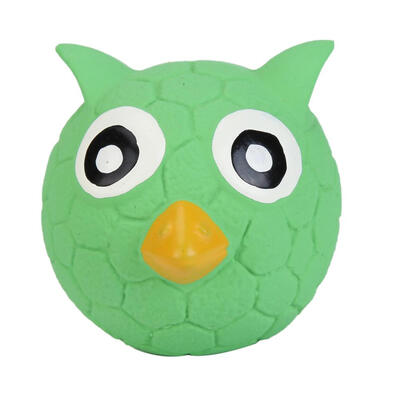 

Cute Ball Shaped Animals Squeak Latex Toy Funny Dog Bite Chew Molar Toys