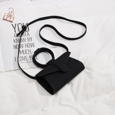 

Net red foreign gas bag ins summer retro frosted portable womens bag new 2019 Joker slung small square bag