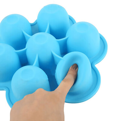 

BPA Free Stackable Silicone Egg Bites Molds Baby Food Snacks Freezer Storage Tray with Lid