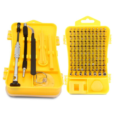 

108 In1 Screwdriver Set Multi Function Hand Tools Repair Kit Stainless Steel Lot