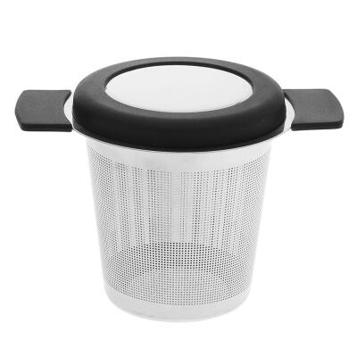 

Stainless Steel Tea Strainers Infuser Steeping Loose Leaf Tea Filter wLid