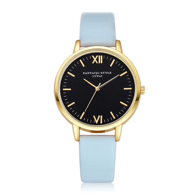 

Womens Watches Best Selling Casual Scale Disc Ladies Quartz Wristwatch Fashion Leather Strap Featured Clock Zegarki Damskie