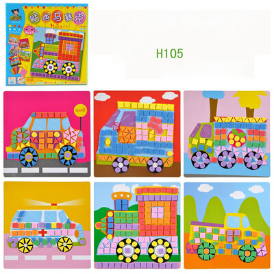 

Gotoamei Fun Mosaic Kids Art & Craft Kit Childrens Play Activity Decoration Sticker Set