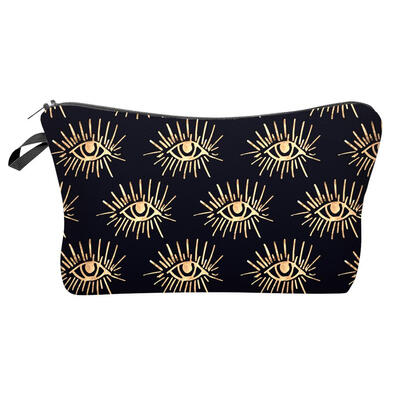 

Portable 3D Eye Printing Makeup Bags Cosmetic Storage Bag Women Pouch