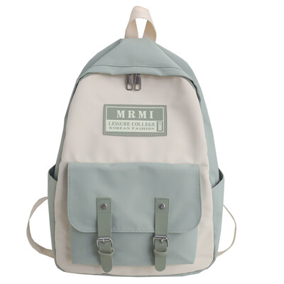 

Schoolbag female Korean version of academic style backpack ins Sen junior&senior high school students small fresh backpack