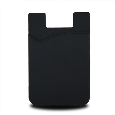 

Silicone u-shaped card case for mobile phone