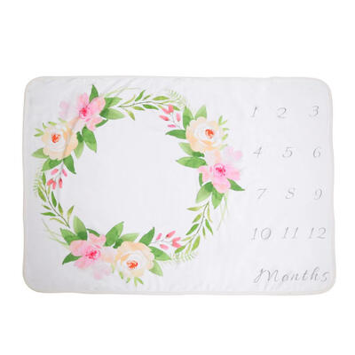 

Cartoon Floral Baby Photography Props Blanket Newborn Swaddle Bedding Wraps