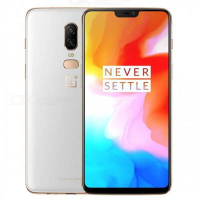 

Oneplus 6 A6003 4G LTE Mobile Phone 628 8GB 128GB Snapdragon 845 Android 81 Dual Camera 20MP 3300MAH NFC