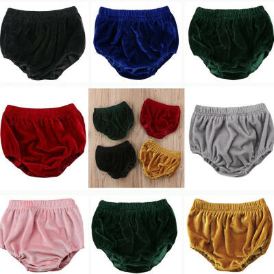 

Fashion Pleuche Shorts Toddler Baby Boys Girls Summer Short Trousers Velvet Pants Shorts Bloomers Bottoms