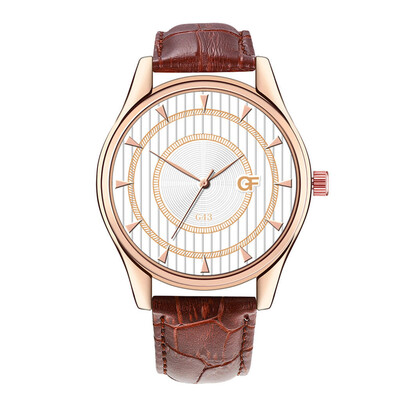 

Gobestart Hot Man Leather Watch Whatever Late Anyway Letter Watches New Pointer Glow