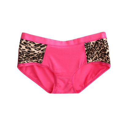 

Toponeto Women Leopard Print Sexy Seamless Briefs Low-Rise Underpants Lingerie Underwear