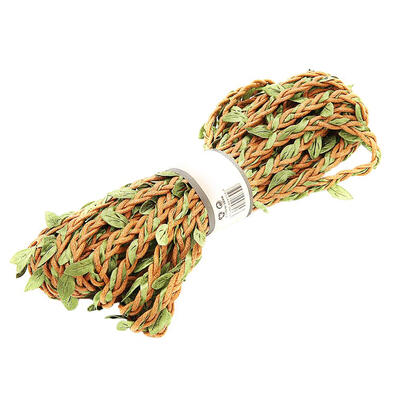 

Artificial Leaves Twine Wax Braided Rope DIY Home Party Decoration Props