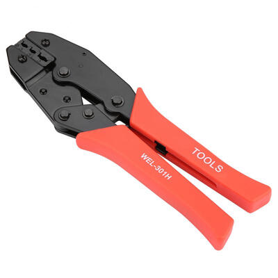 

Greensen Chrome-vanadium Steel Ratchet Crimp Plier Hand Cable Stripper Crimping Tool AWG 22-10