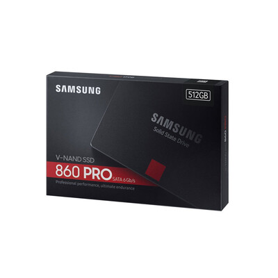 

SAMSUNG 860 PRO SSD Internal Solid State Disk Drive 25" SATA III 512GB for Laptop Desktop PC
