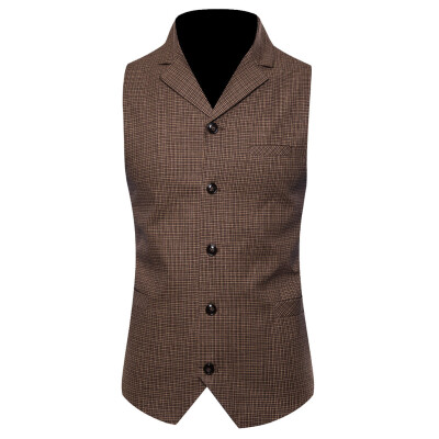 

Toponeto Mens Fashion Business Casual Wedding Waistcoat Tops Vest Jacket Top Coat