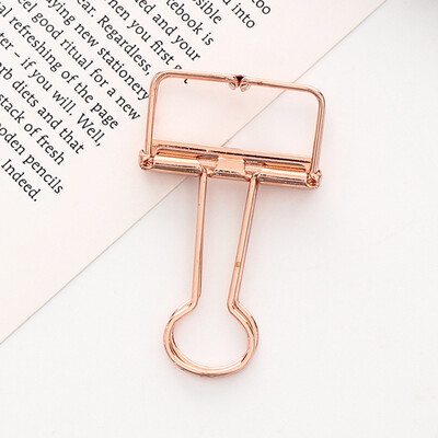 

Siaonvr 1pc Metal Clip Cute Binder Clips Album Paper Clips Stationary Office