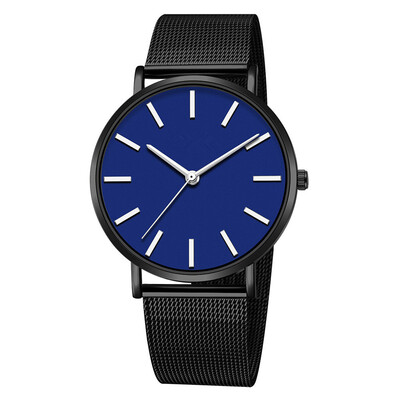 

Gobestart Fashion Quartz Watch Women Men Mesh Stainless Steel Quality Casual Wrist Watch