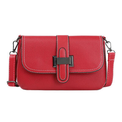 

Solid Color Shoulder Small Messenger Handbags Women Leather Crossbody Bags