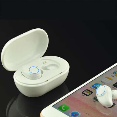 

Bluetooth 50 Wireless Earphones WaterResistant NoiseReduction Stereo Earbuds With Mic Charging Case